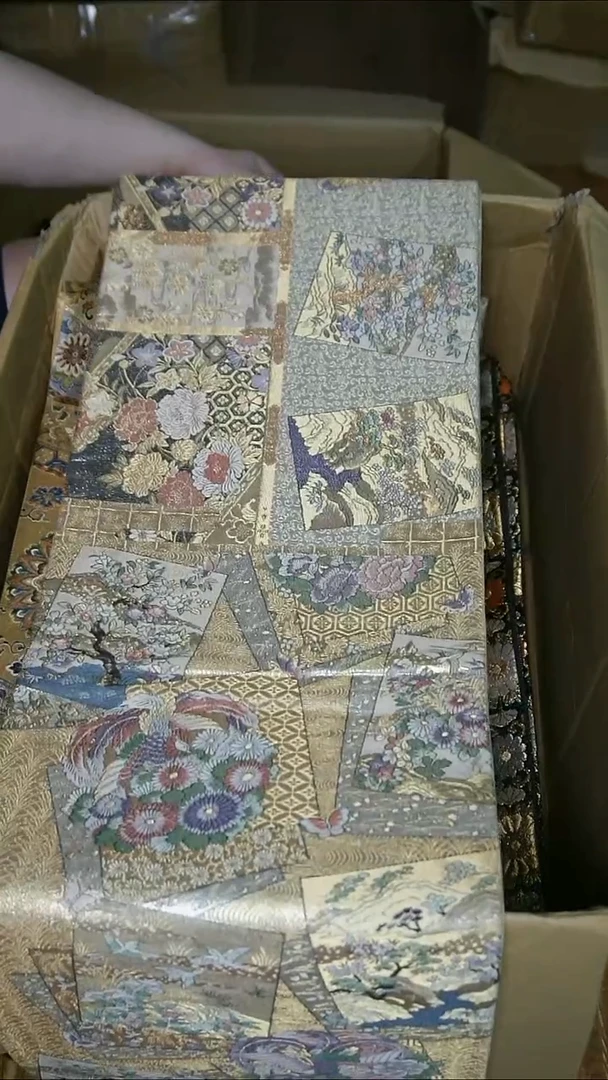 织绣织锦9全通花鸟蝴蝶