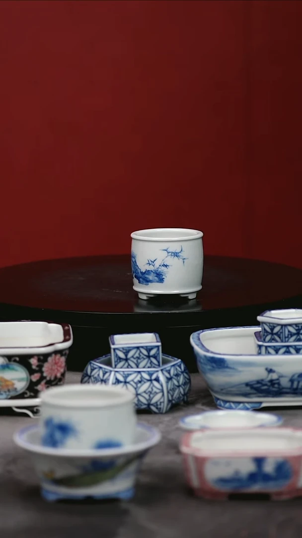 釉下跳*青花名家之作