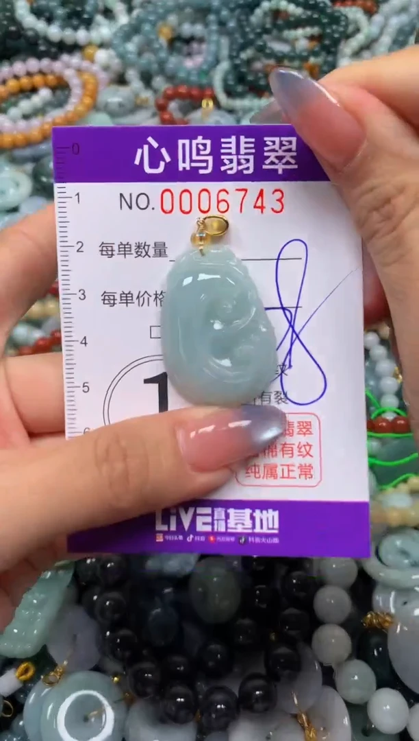 颈饰未镶嵌翡翠闪购006743