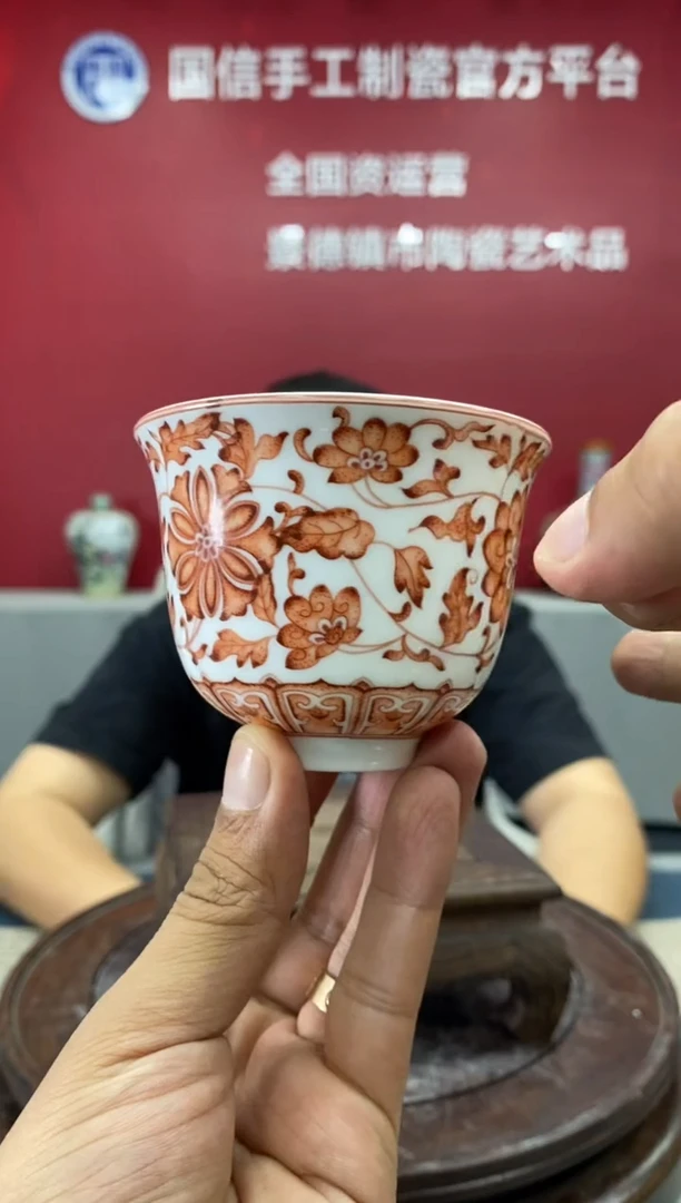 摆件b696景德镇瓷器一件