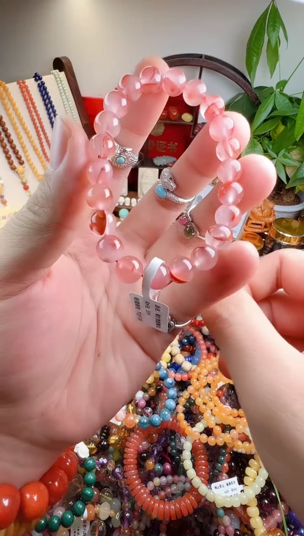 未镶嵌手链南红玛瑙笑**往一物一件）000542