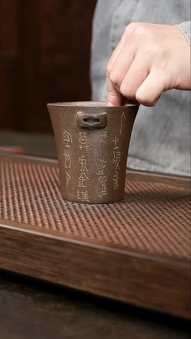茶壶紫砂小*麻岩中泥编钟公道3