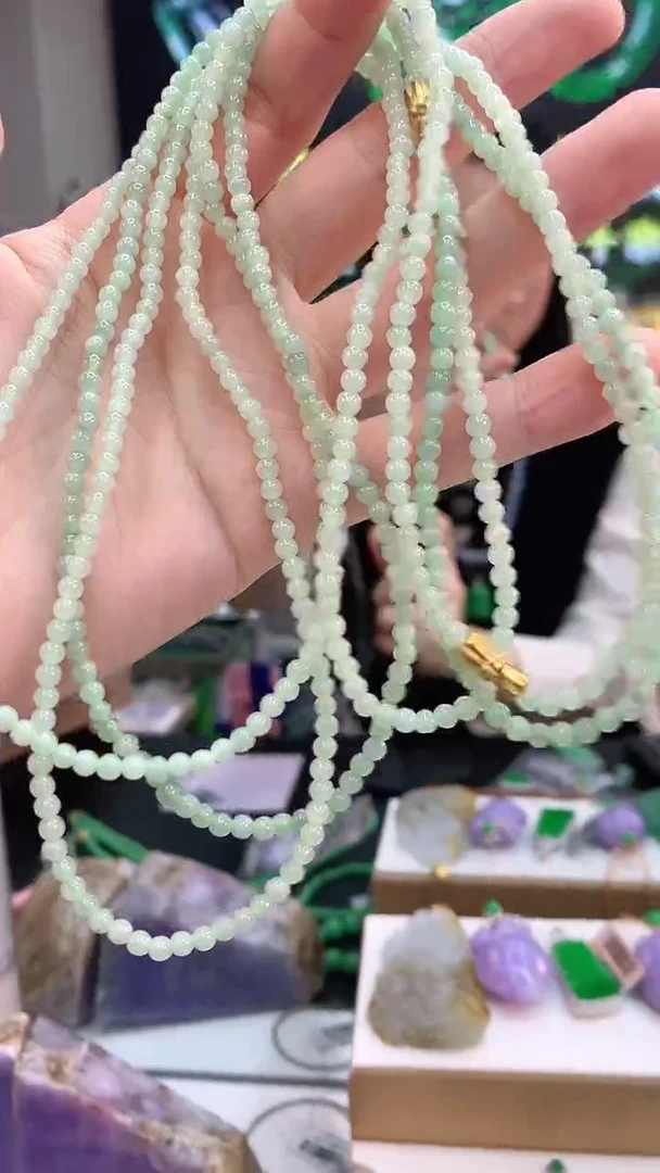 【闪购商品】翡翠颈饰未镶嵌赠礼盒证书  敏