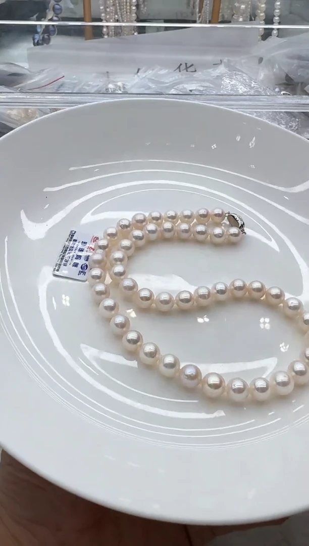 【闪购商品】淡水珍珠颈饰银S925镶嵌清货