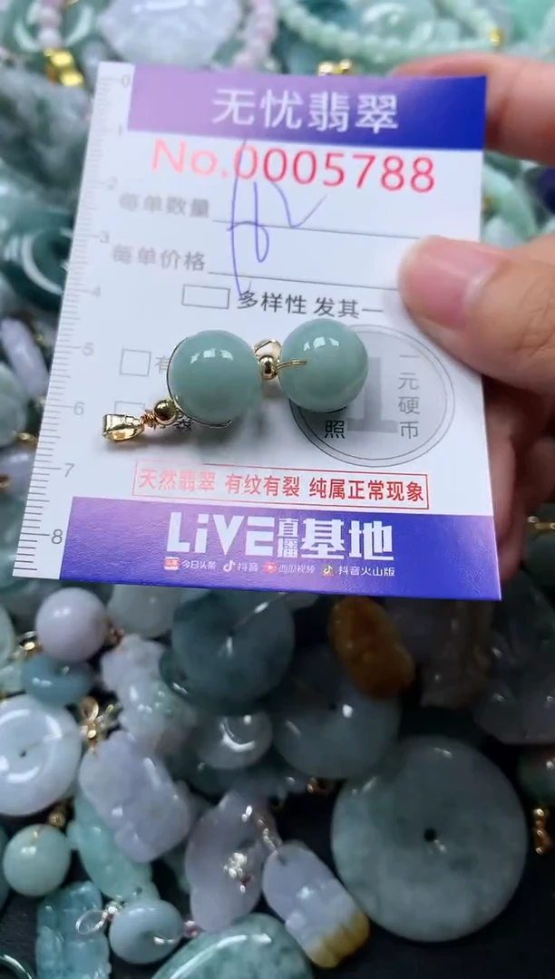 颈饰未镶嵌翡翠5788