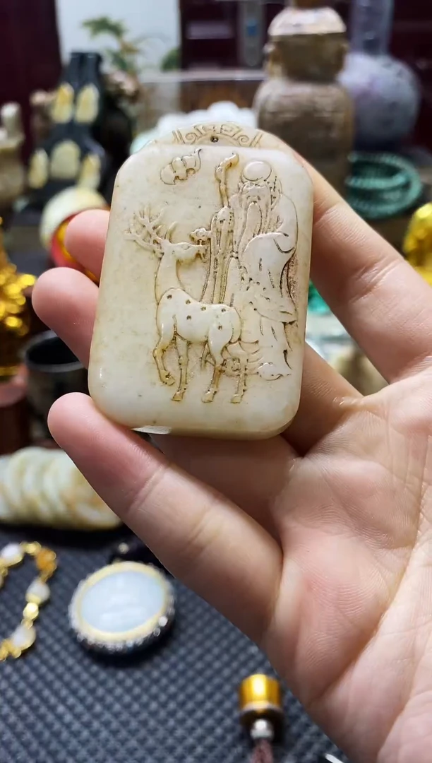 未镶嵌和田玉挂件牌子