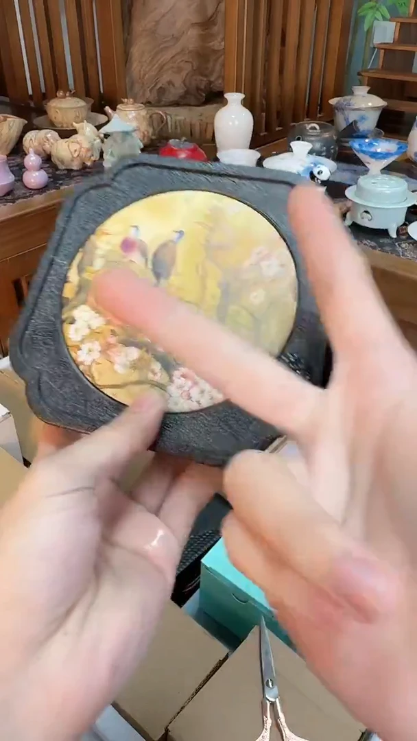 茶具茶具茶具壶承喜鹊