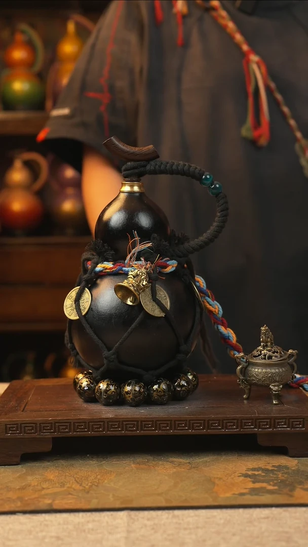 495大漆一物一拍记葫堂出品【不带手串】