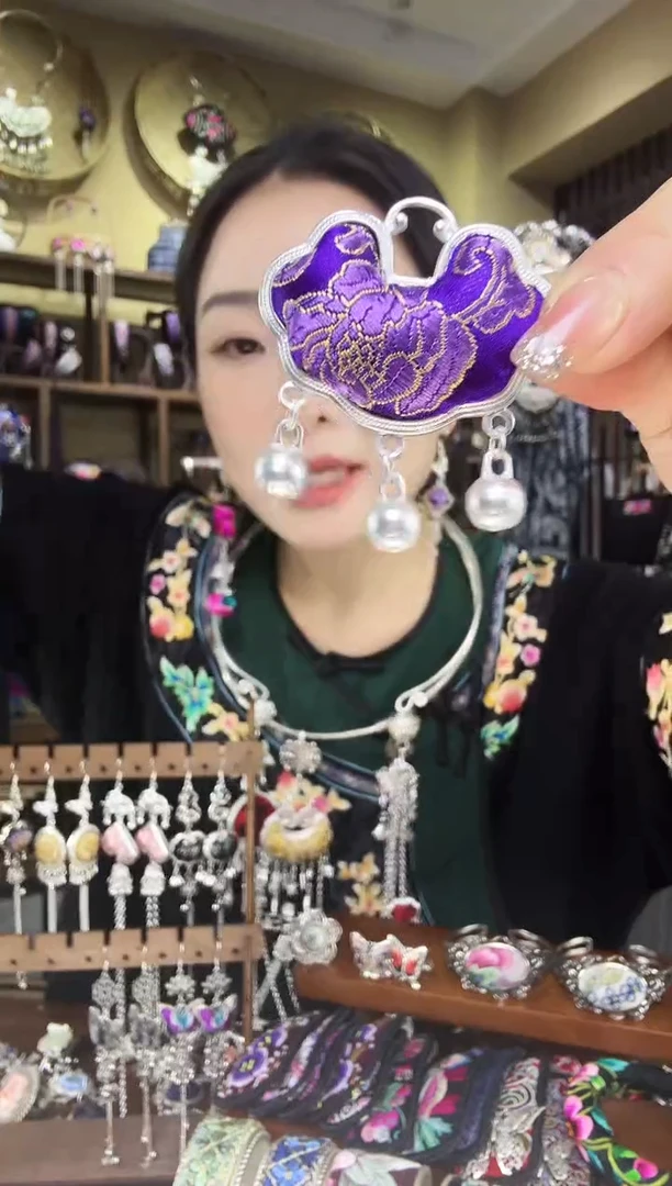 刺绣非遗刺绣民族风饰品