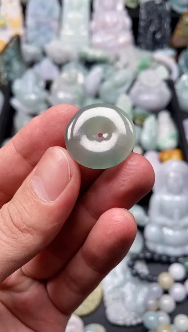 翡翠未镶嵌颈饰天然翡翠a货