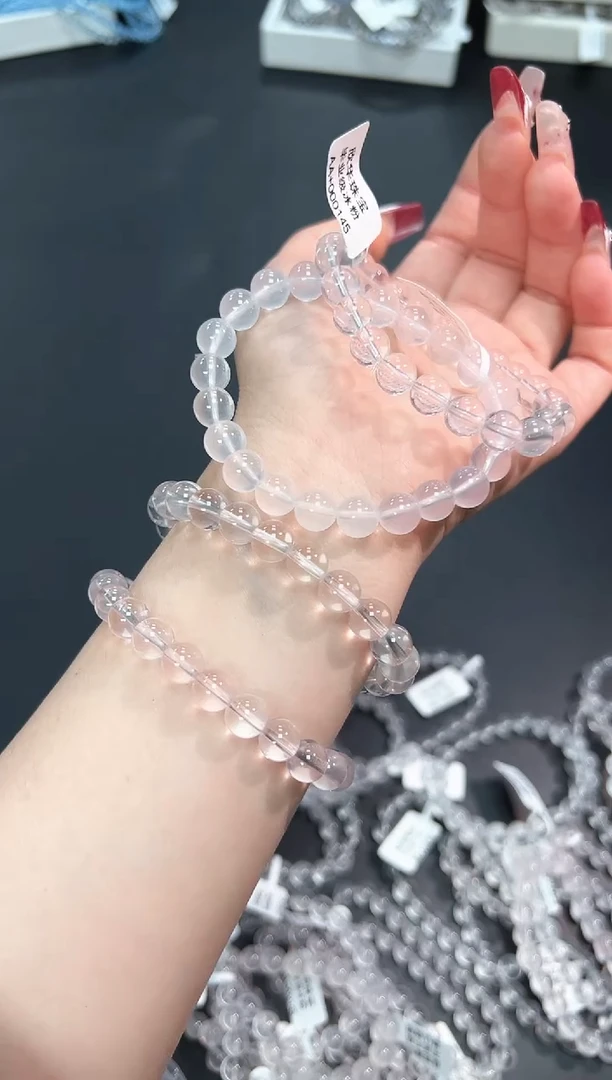 【闪购商品】水晶手串未镶嵌10R多样性发其一/1条8mm默认微瑕