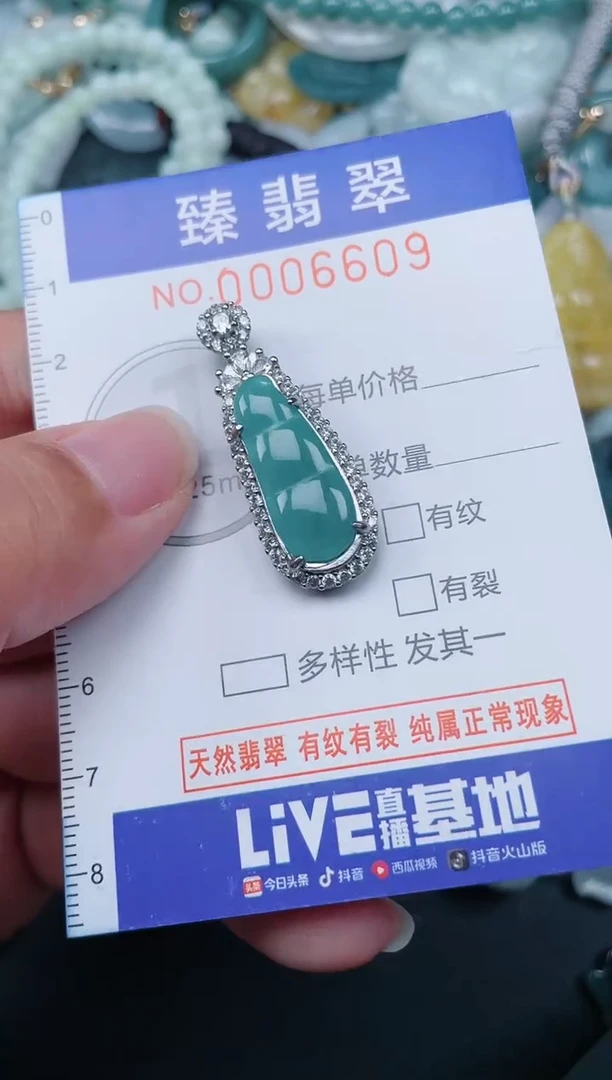 颈饰未镶嵌翡翠.0006609