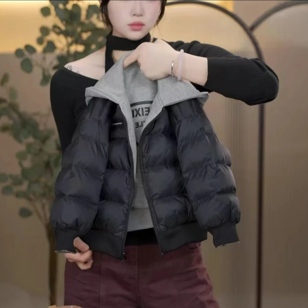 现货两面穿冬季新款外套