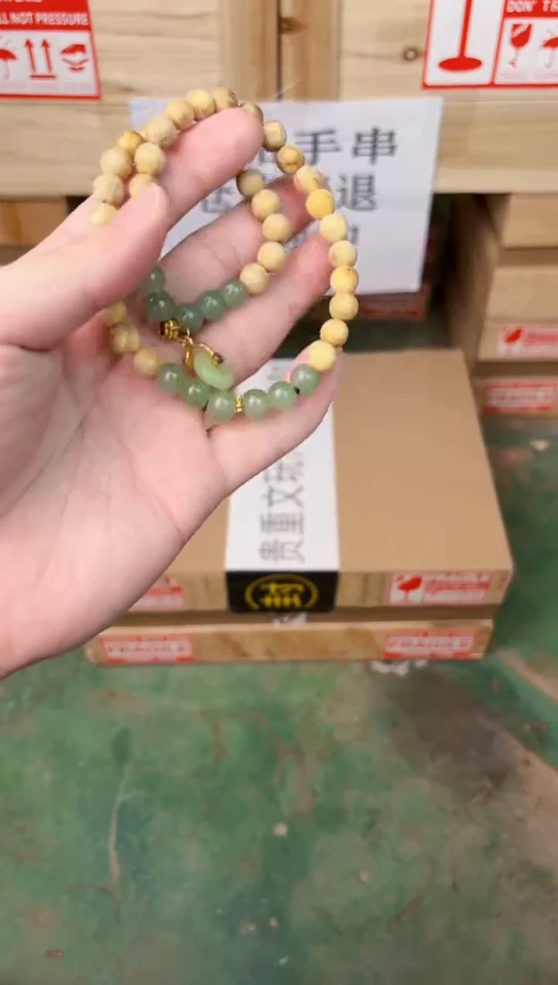禧一文玩木作类材质手串无礼盒