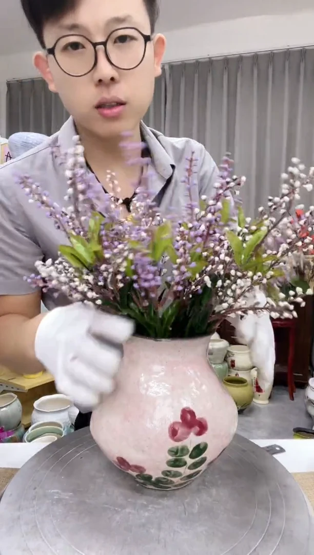 陶瓷花盆7.9直播链接  无孔