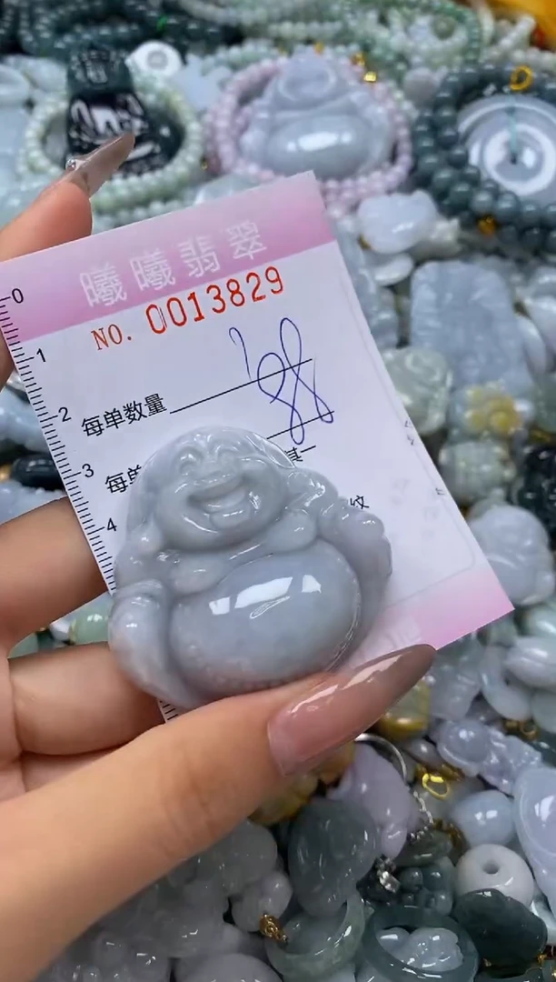 翡翠未镶嵌颈饰闪购0013829