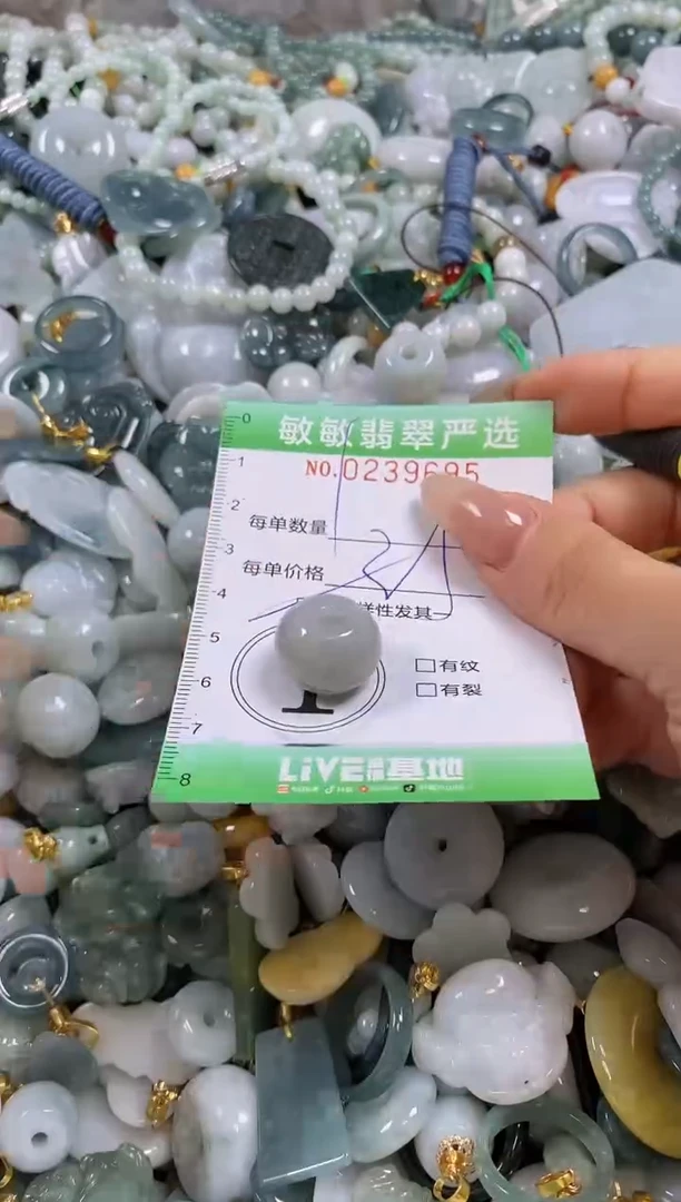 翡翠未镶嵌颈饰闪购0239695多样性发其一
