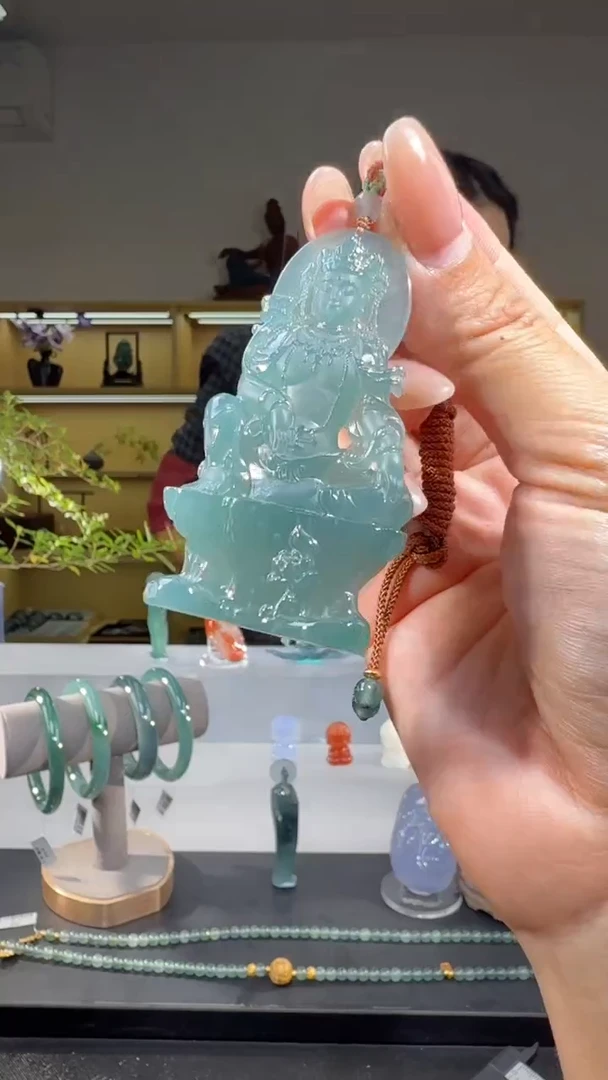 吊坠(不含链)未镶嵌翡翠度母