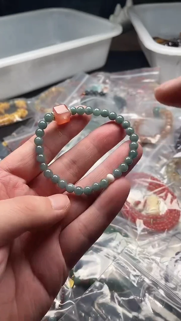 未镶嵌手链翡翠多样性发货拍一发一