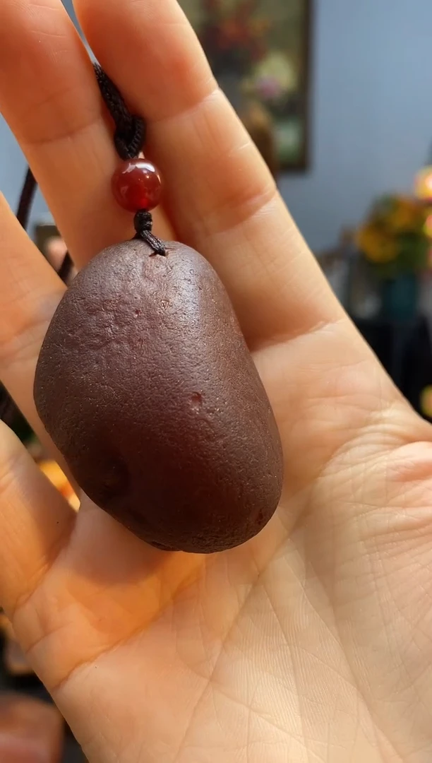 琥珀颈饰未镶嵌挂件