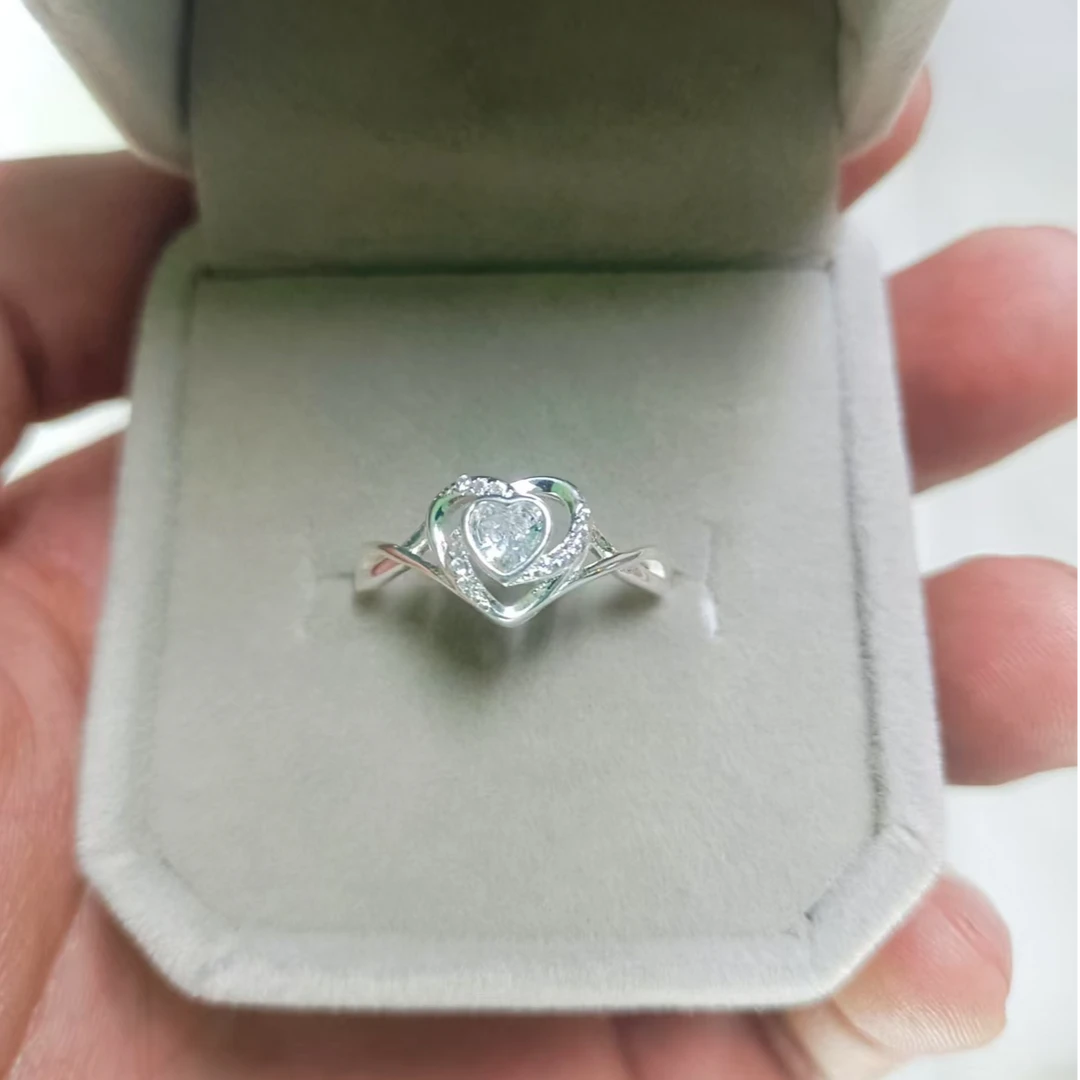 足银戒指 足银戒指 女性戒指 时尚戒指