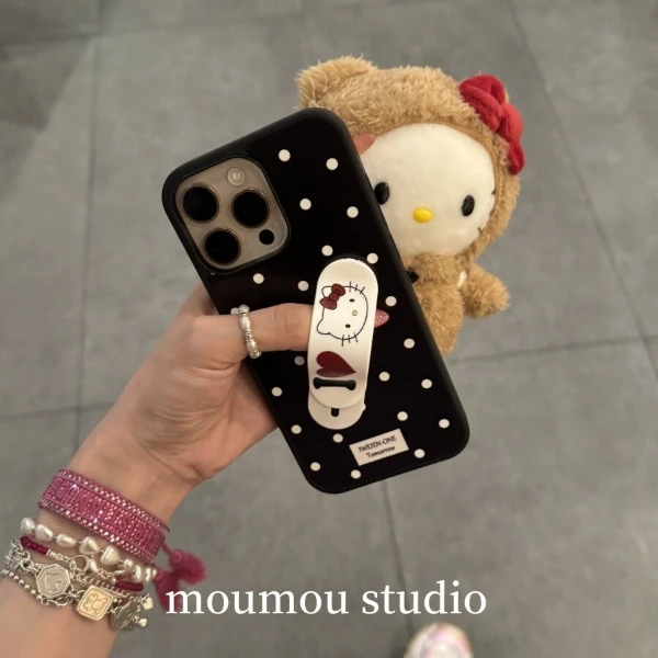 诚星泽创可贴爱心KT猫适用苹果16pro手机壳iPhone15/14/13/12女11