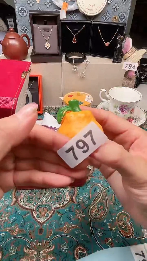 瓷片瓷片柴窑烧制半手工多人