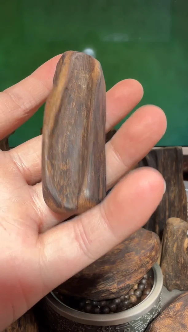 沉香手把件柬埔寨黑棋多样性发一