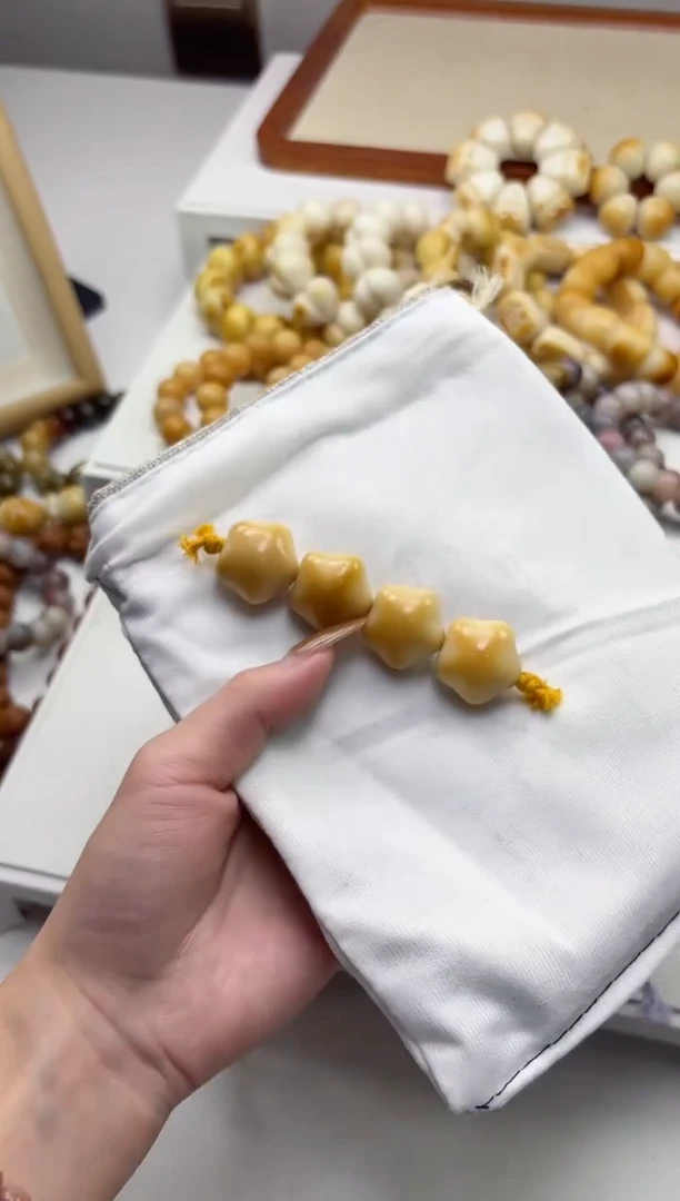 手串菩提根/象牙果象牙果焦糖胖大星22mm棒棒糖