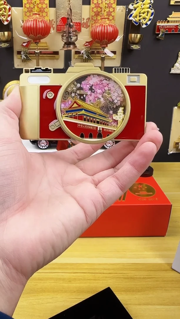 天安门樱花相机哈哈