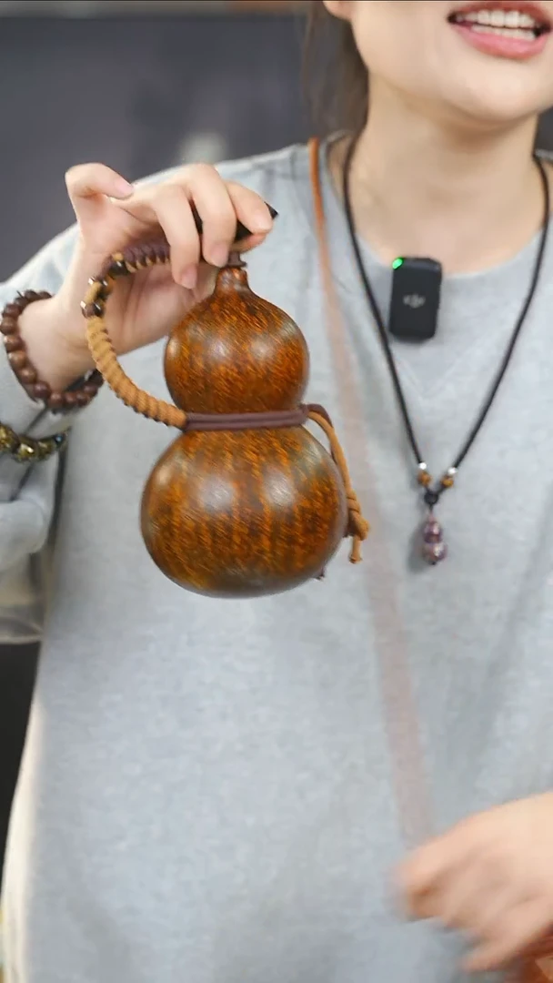 【闪购商品】XN112大漆酒葫芦不包手串及旋转底座