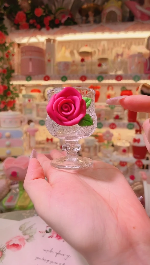 其他品质好发货快放心拍！玫瑰花白酒杯