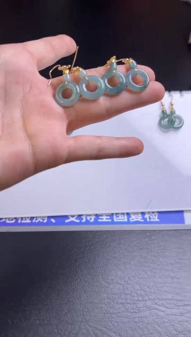 【闪购商品】翡翠耳饰未镶嵌K331多样性发一件