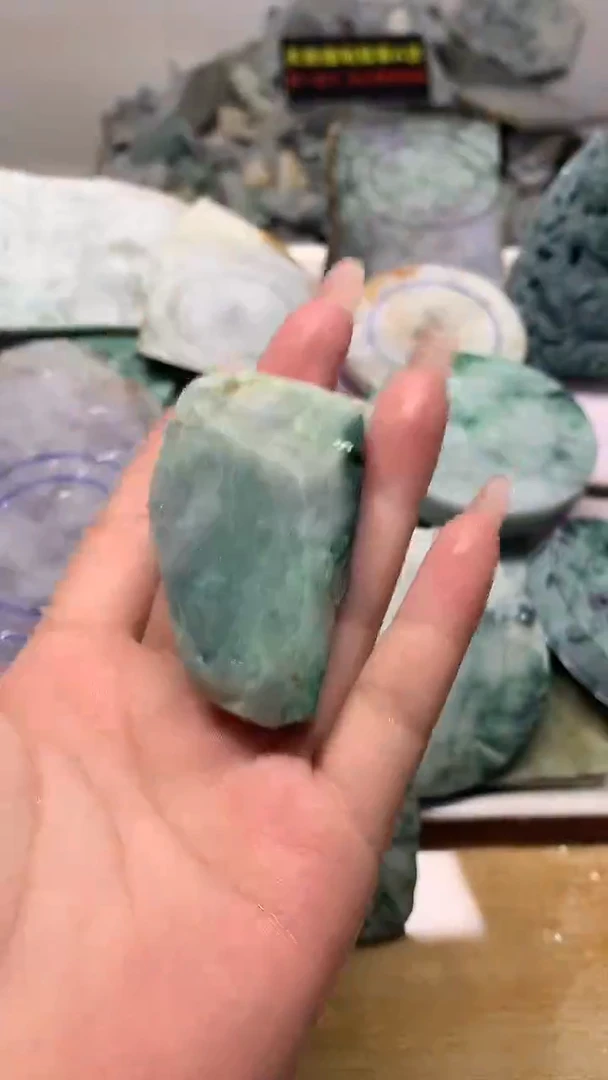 裸石翡翠天然缅甸翡翠A货25