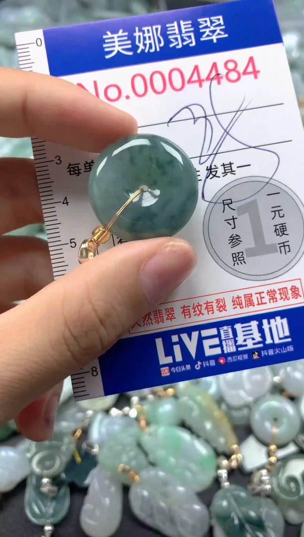 颈饰未镶嵌翡翠4484