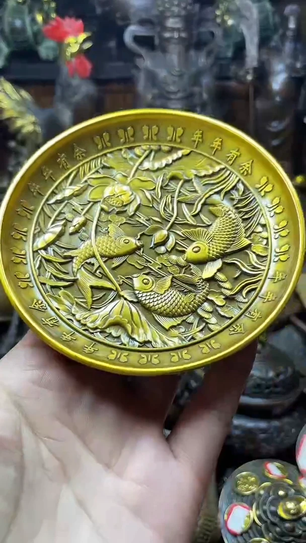 闪购链接，点击下单，有运费险，铜摆件