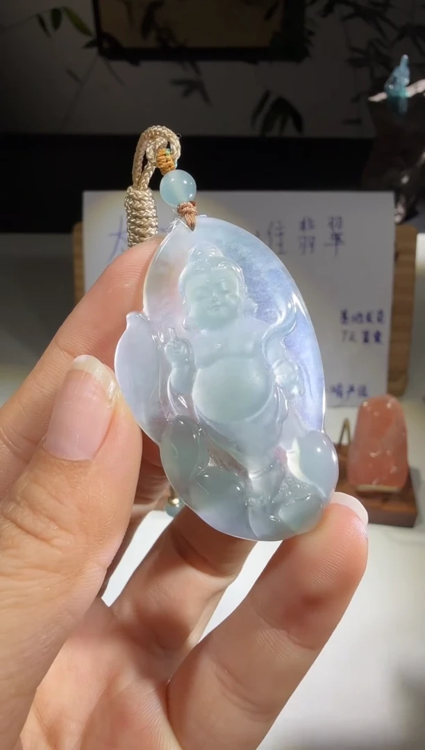 吊坠(不含链)未镶嵌翡翠宝宝佛