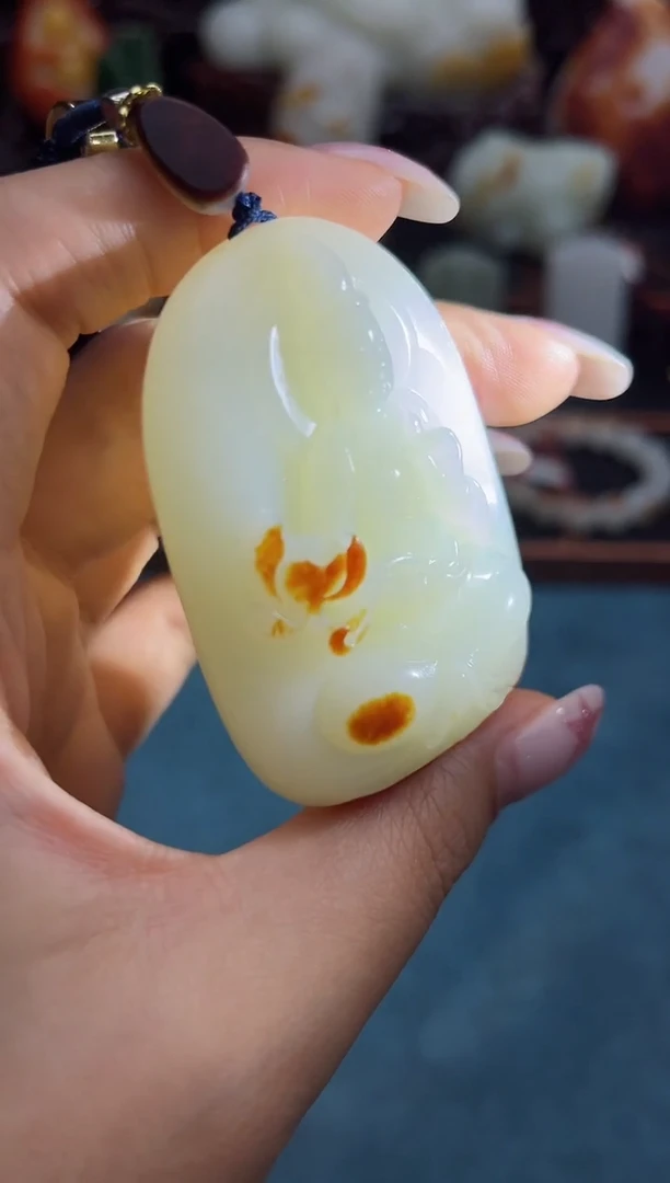 和田玉（子料）未镶嵌颈饰清****作11111