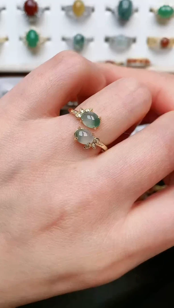 【闪购商品】翡翠戒指银S925镶嵌.....