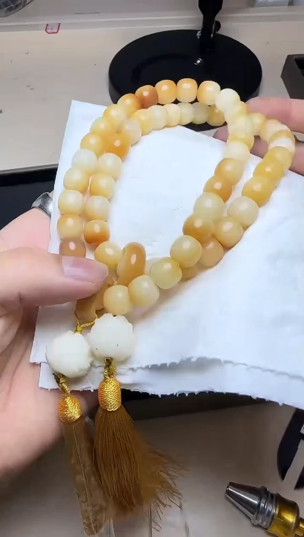 白玉菩提手串多样性发其一