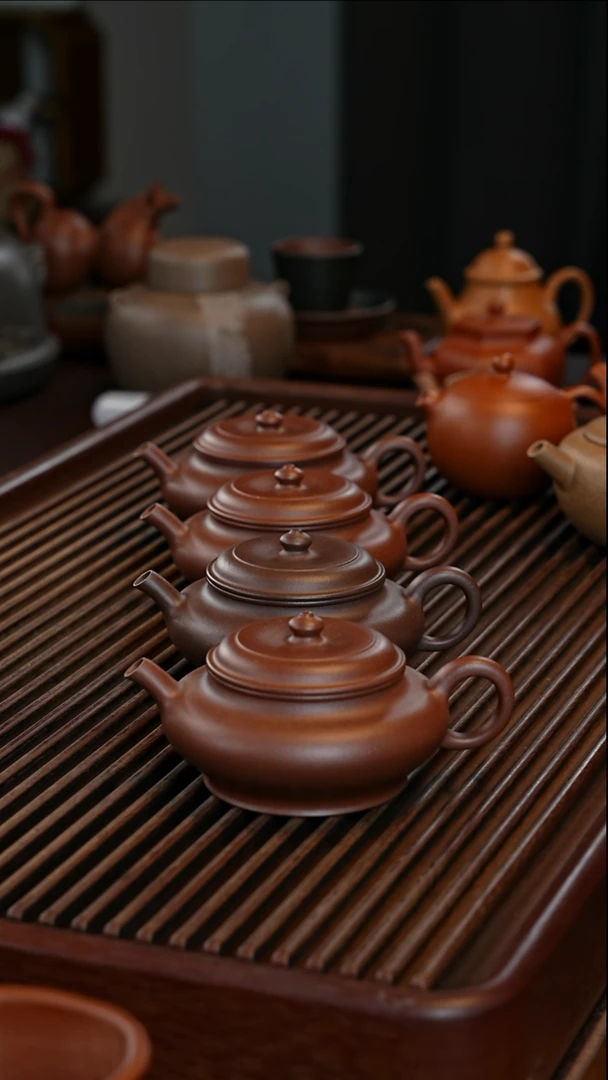茶壶紫砂花**上大蕴虚扁