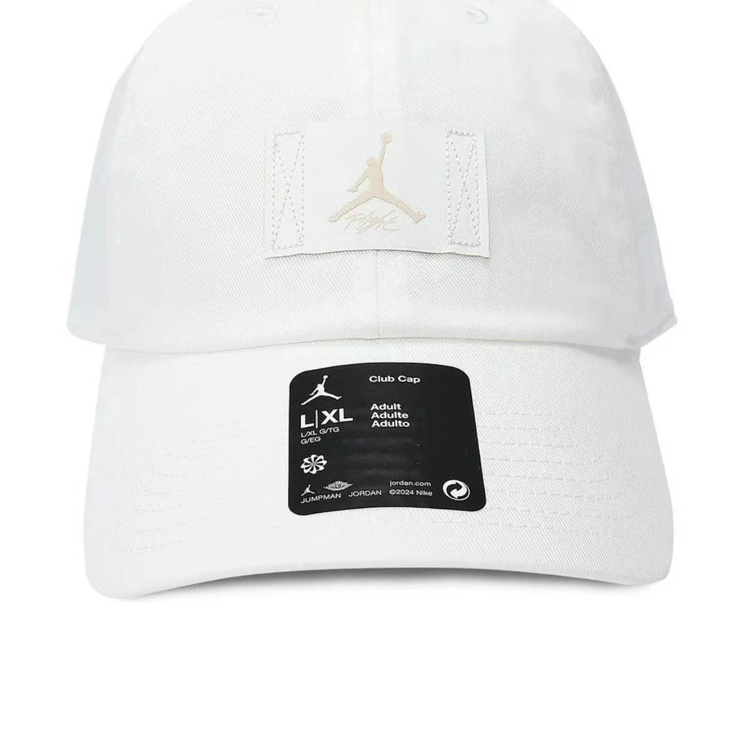 NIKE耐克帽子2024男女同款CLUB CAP US CB FLT棒球帽FD5181-133