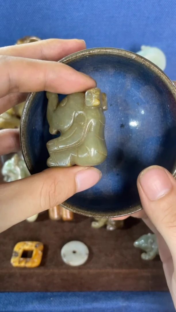 瓷片手工，手绘，陶瓷