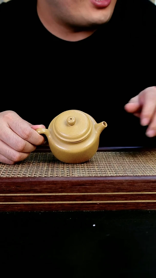 茶壶紫砂LZX黄金段德中