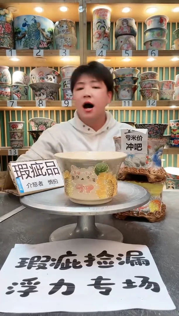 【闪购商品】瓷片默认微瑕一物一拍0219-010