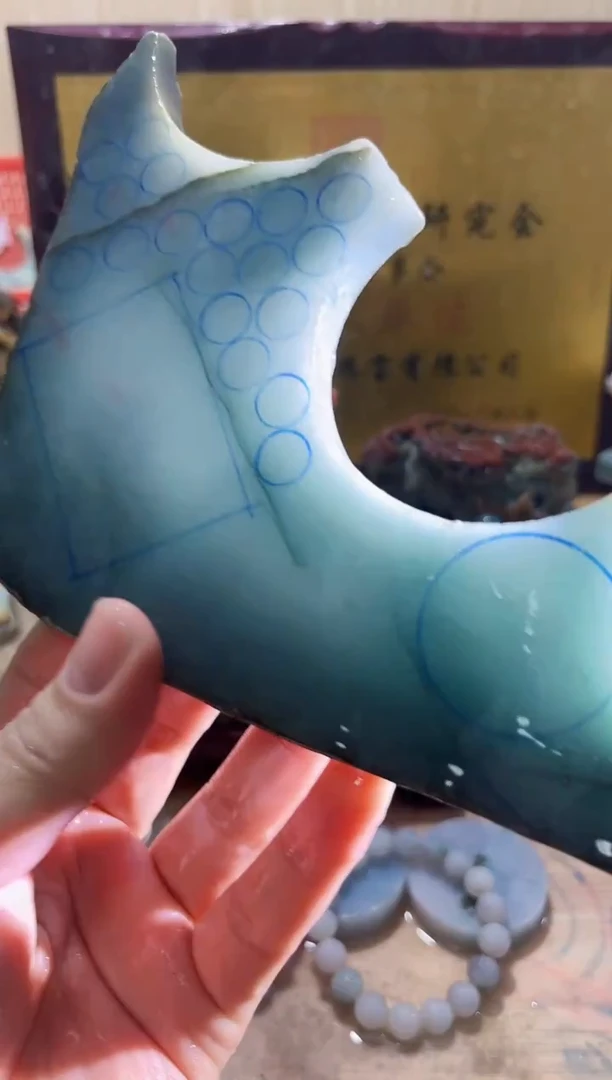 未镶嵌挂件翡翠A货常星7963