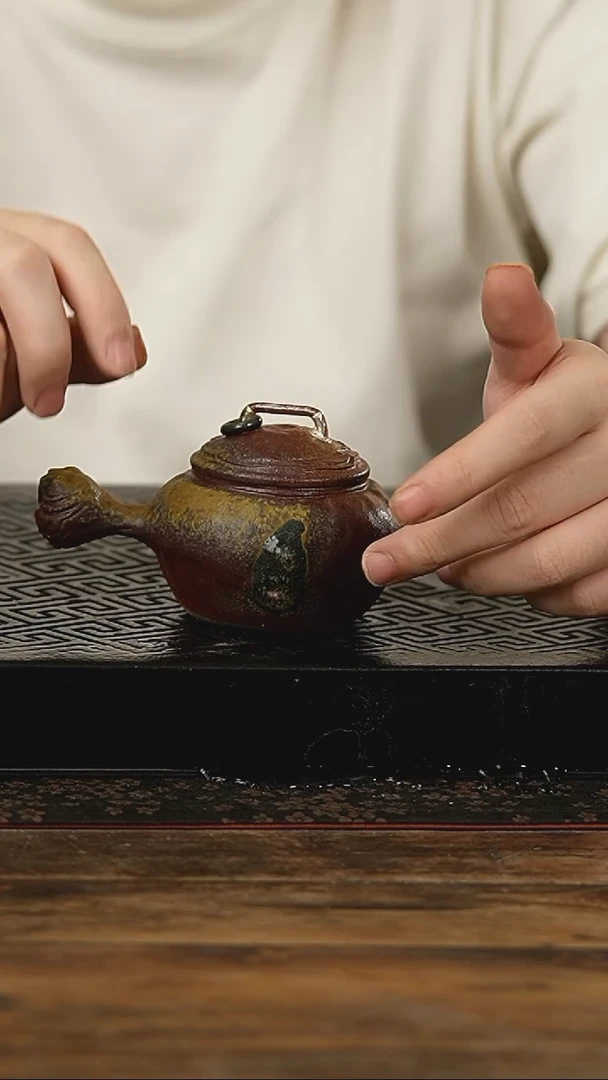 茶杯紫砂21号紫砂柴烧