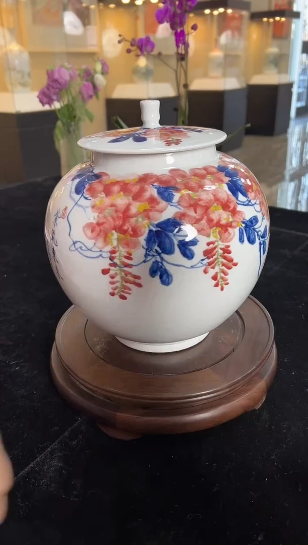 其他瓷崔景哲-瓷器-C小-紫气东来