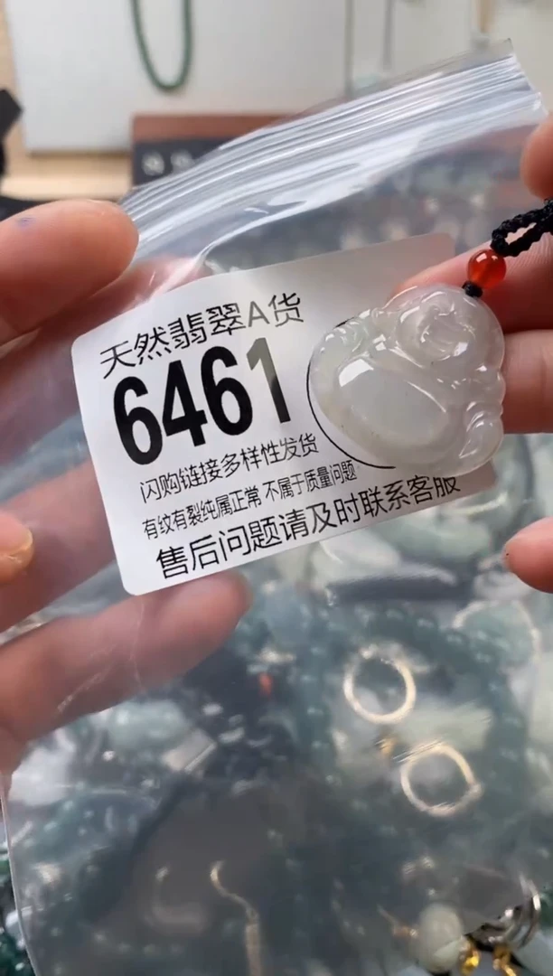 颈饰未镶嵌翡翠翡翠6461