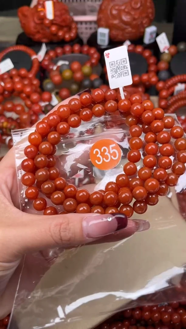 【闪购商品】南红玛瑙珠宝奇石未镶嵌335-8+